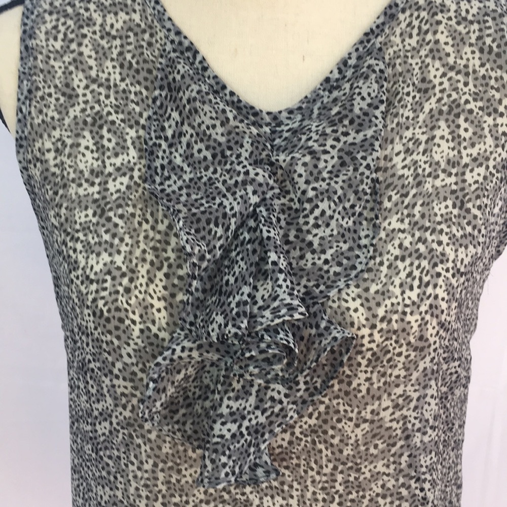 Beautiful Sheer Patterned Top